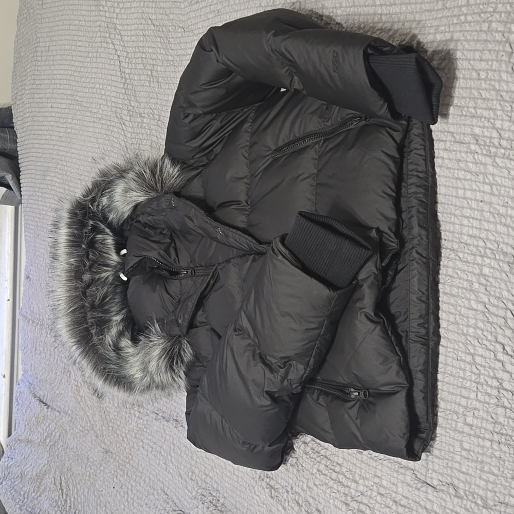Northface coat fur hood